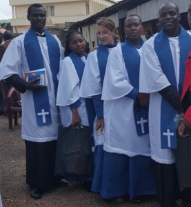 church teachers in robes