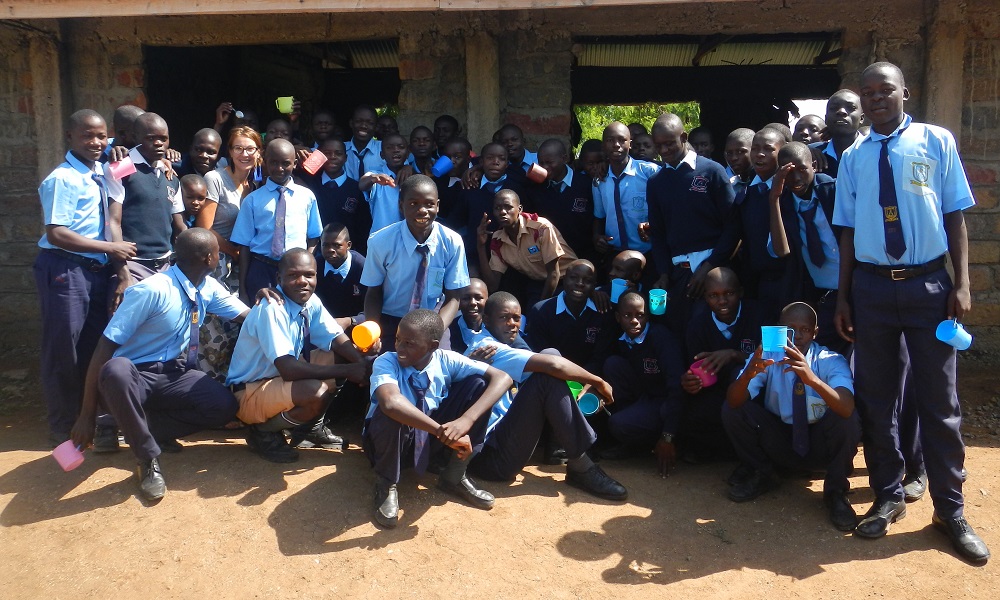 kenyan high school boys class