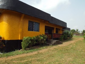 House I'm staying in Paynesville, Liberia, The Horaces' Place.